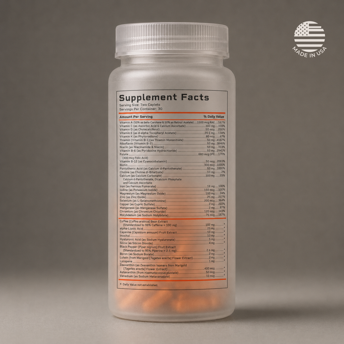MULTIVITAMIN COMPLEX