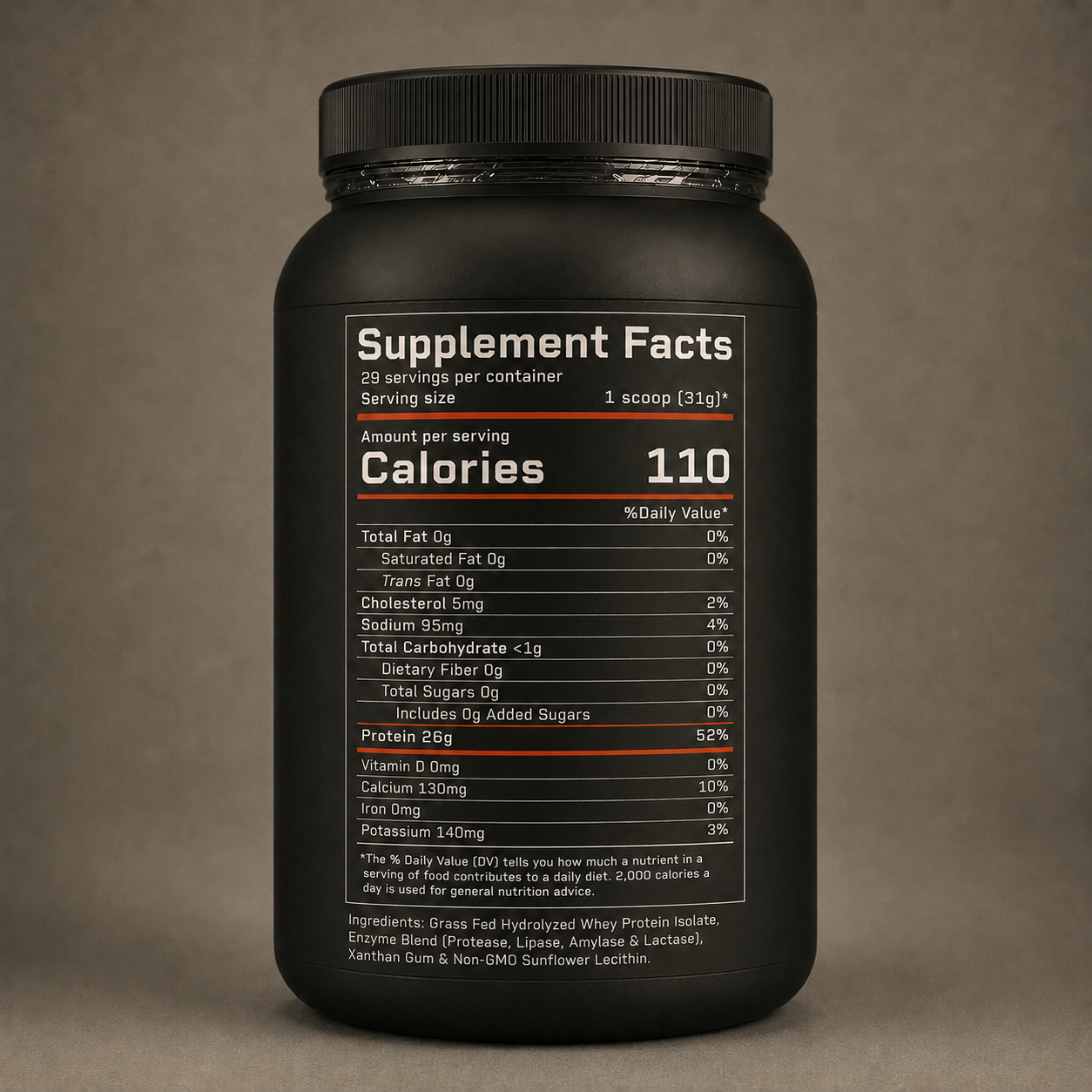 WHEY PROTEIN ISOLATE