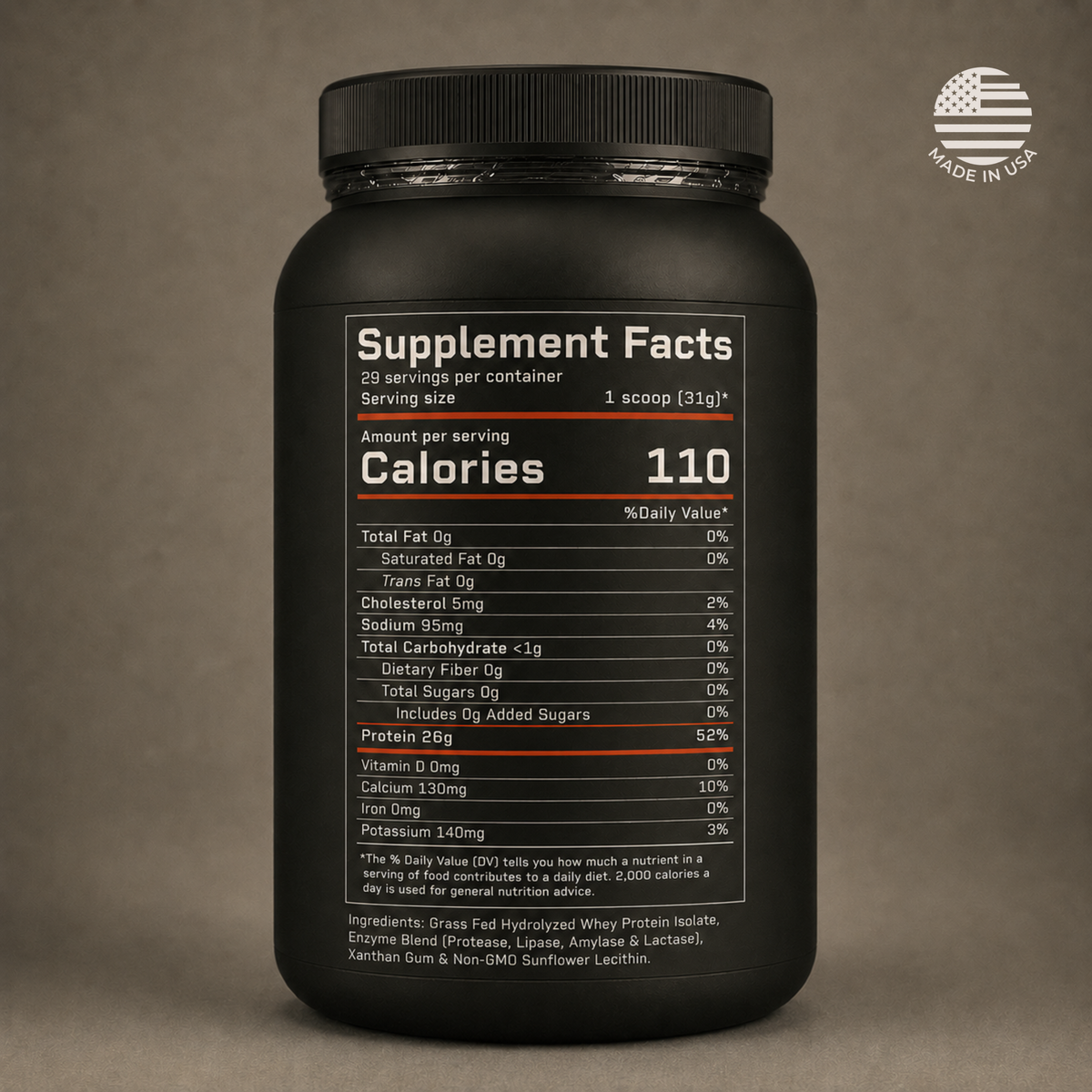 WHEY PROTEIN ISOLATE